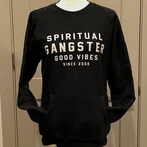 Crew Neck Sweatshirt with Pocket